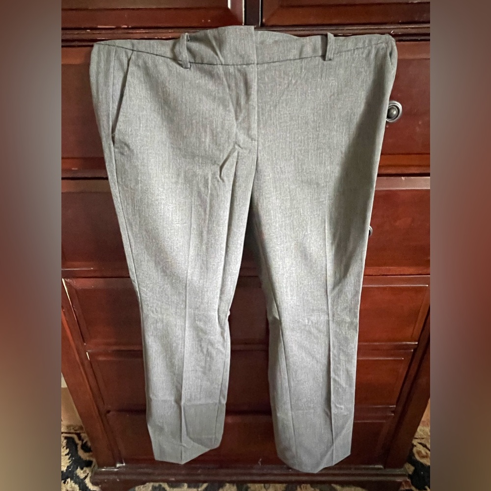 Ann Taylor 2P Gray Trouser Pants